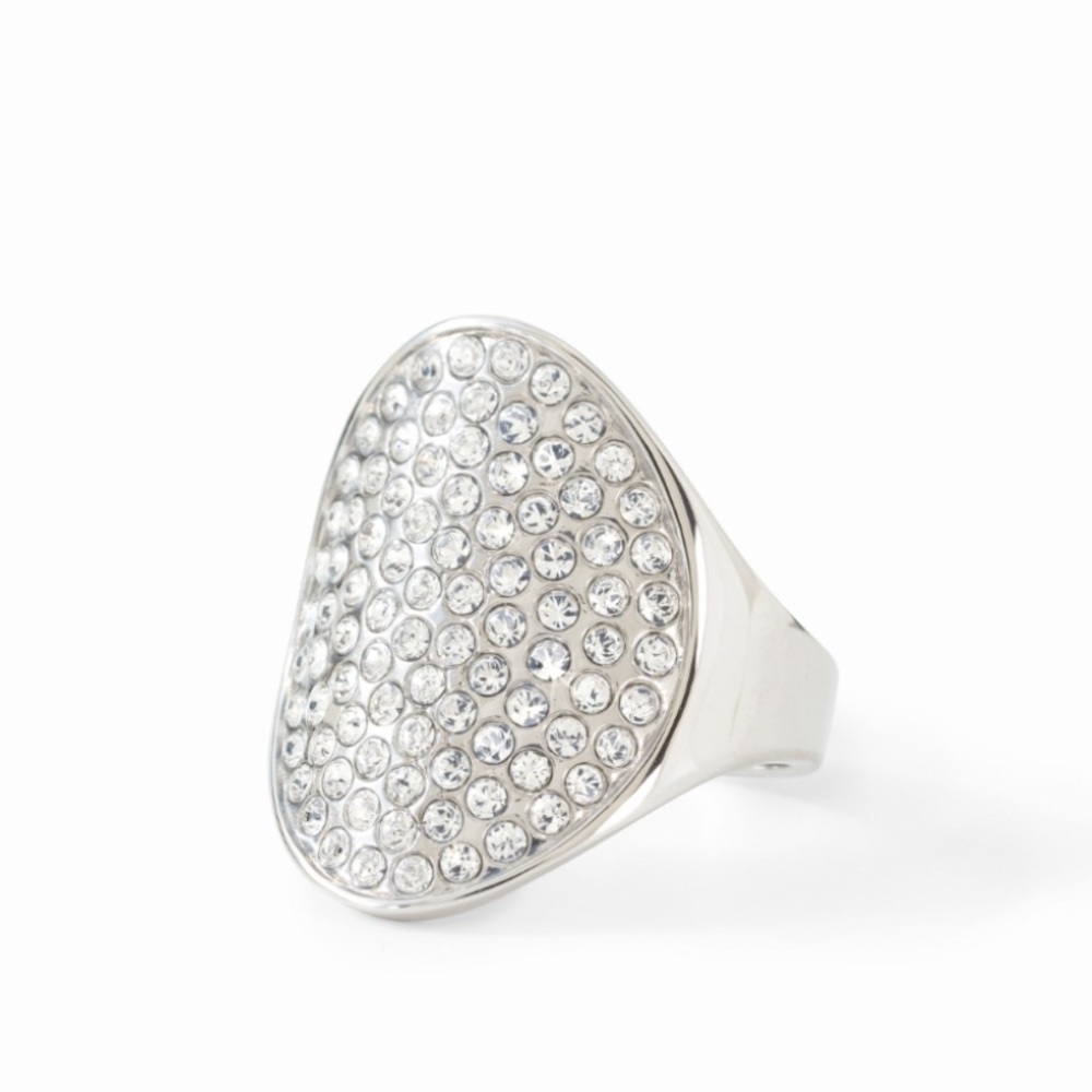 Touchstone Crystal Bling Ring size 7 - Picture 3 of 6